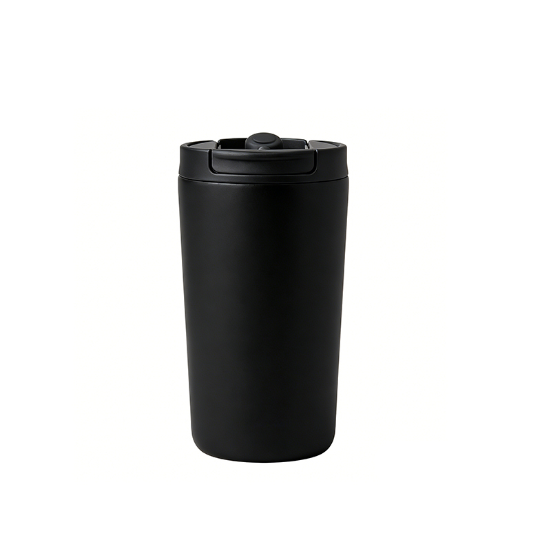 12oz Stainless Steel Insulated Travel Coffee Mug Lid Straw