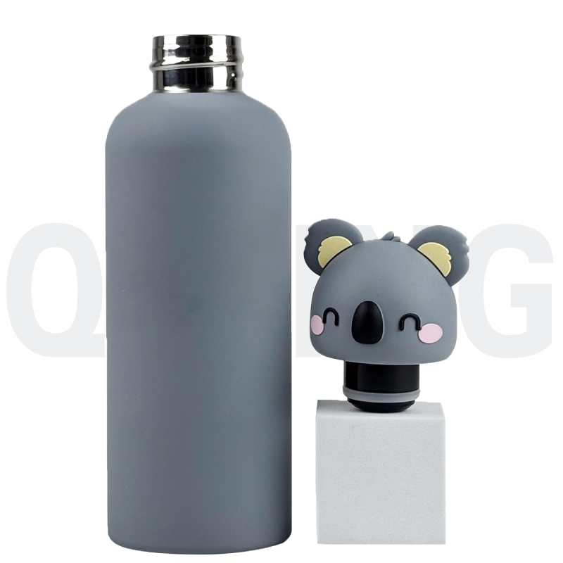 Cute Animal Double Wall Stainless Steel Insulated Water Bottle
