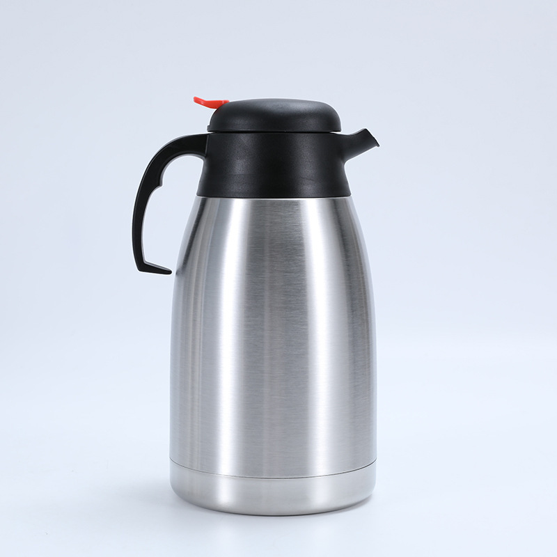 Stainless Steel Thermal Coffee Pot 1.2L/1.5L/2L Double Wall Vacuum