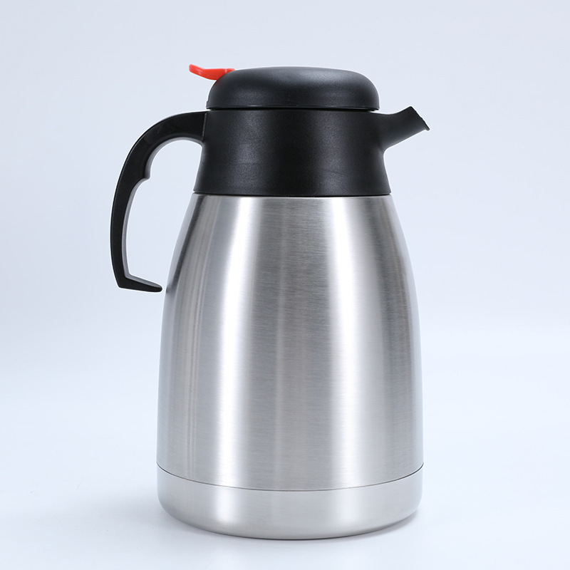 Stainless Steel Thermal Coffee Pot 1.2L/1.5L/2L Double Wall Vacuum