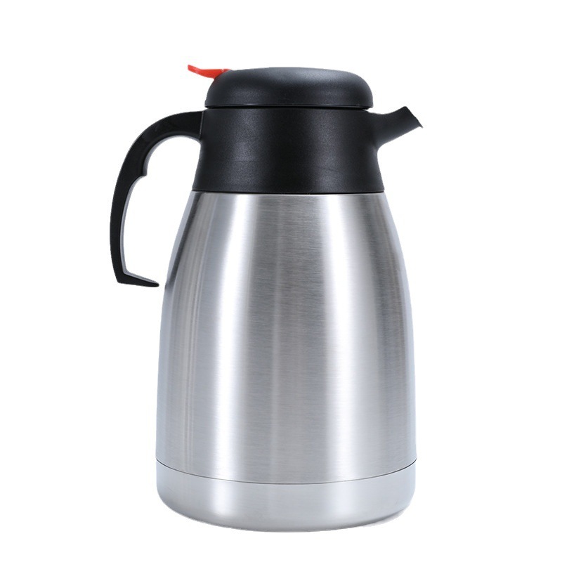 Stainless Steel Thermal Coffee Pot 1.2L/1.5L/2L Double Wall Vacuum