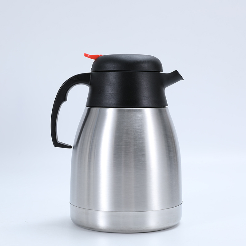 Stainless Steel Thermal Coffee Pot 1.2L/1.5L/2L Double Wall Vacuum