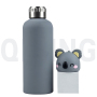 Cute Insulated Kids Water Bottle - Animal Head Stainless Steel