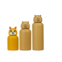 Cute Insulated Kids Water Bottle - Animal Head Stainless Steel