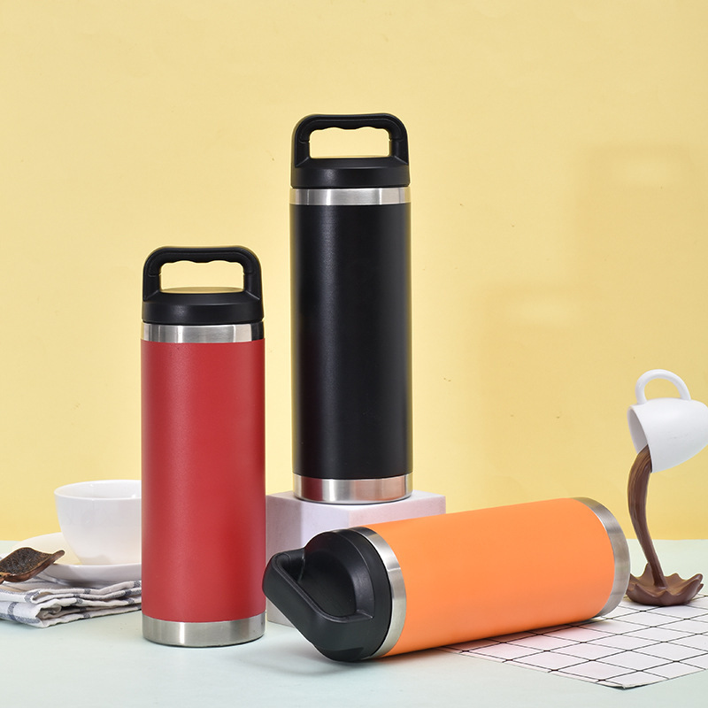 Wide Mouth Insulated Travel Bottle - Leak Proof Thermos 12-34oz