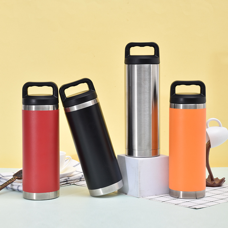 Wide Mouth Insulated Travel Bottle - Leak Proof Thermos 12-34oz