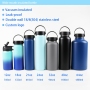 SENDESTAR Double Wall Insulated Water Bottle 18-64oz