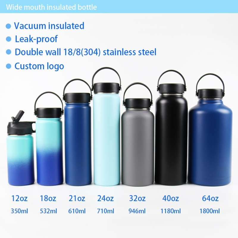 SENDESTAR Double Wall Insulated Water Bottle 18-64oz