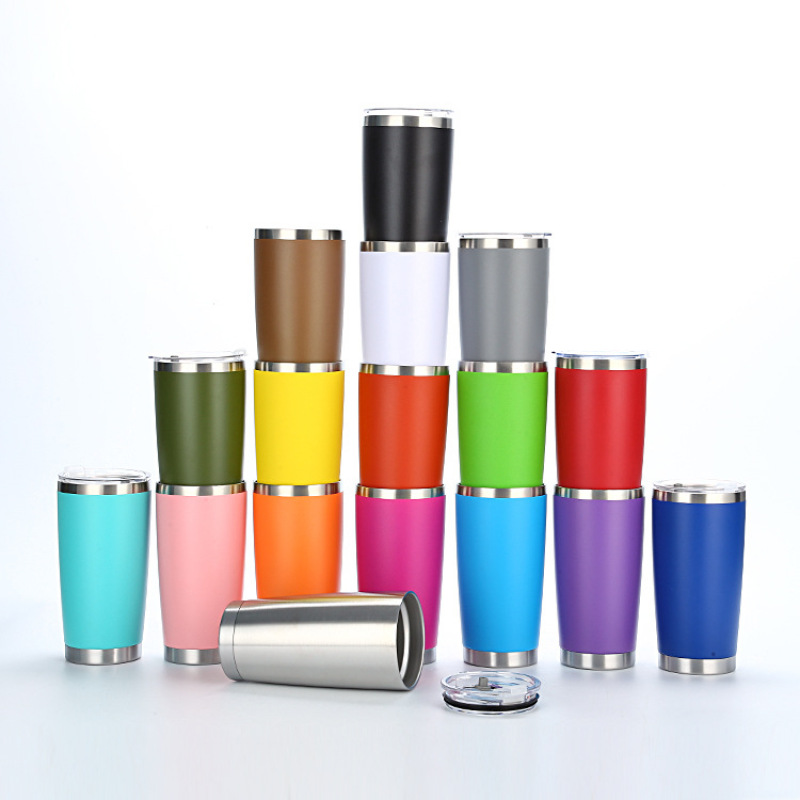 Wholesale 20oz Stainless Steel Vacuum Insulated Coffee Tumbler with Lid