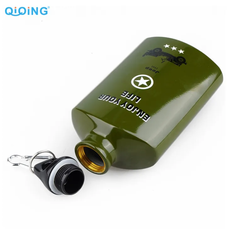 0.5L Aluminum Camping Water Bottle – Promo Sports Canteen