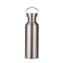 Stainless Steel Sport Water Bottle with Bamboo Lid 350-750ml
