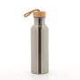 Stainless Steel Sport Water Bottle with Bamboo Lid 350-750ml