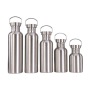 Stainless Steel Sport Water Bottle with Bamboo Lid 350-750ml