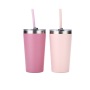 Custom 8/16oz Kids Stainless Steel Tumbler Cup with Straw