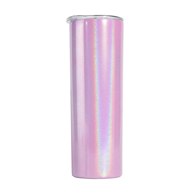 Sublimation Rainbow Tumbler 15/20/30oz Stainless Travel Mug w/ Lid