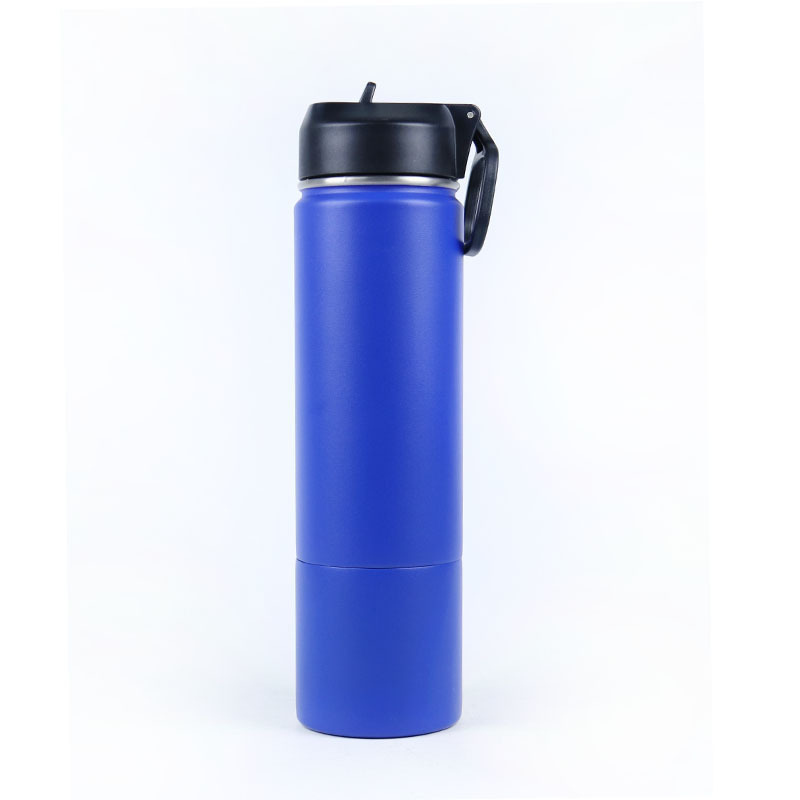 750ml Double Wall Insulated Sport Water Bottle with Case