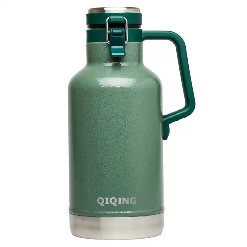 Double Wall Insulated Stainless Steel Water Bottle Handle