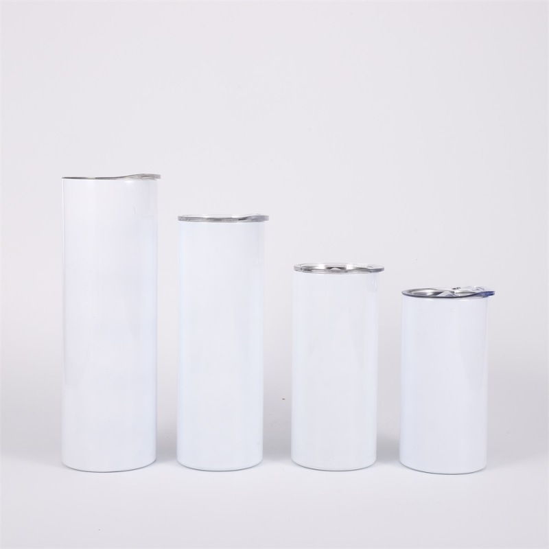 20oz Skinny Sublimation Tumbler Stainless Steel Insulated Mug