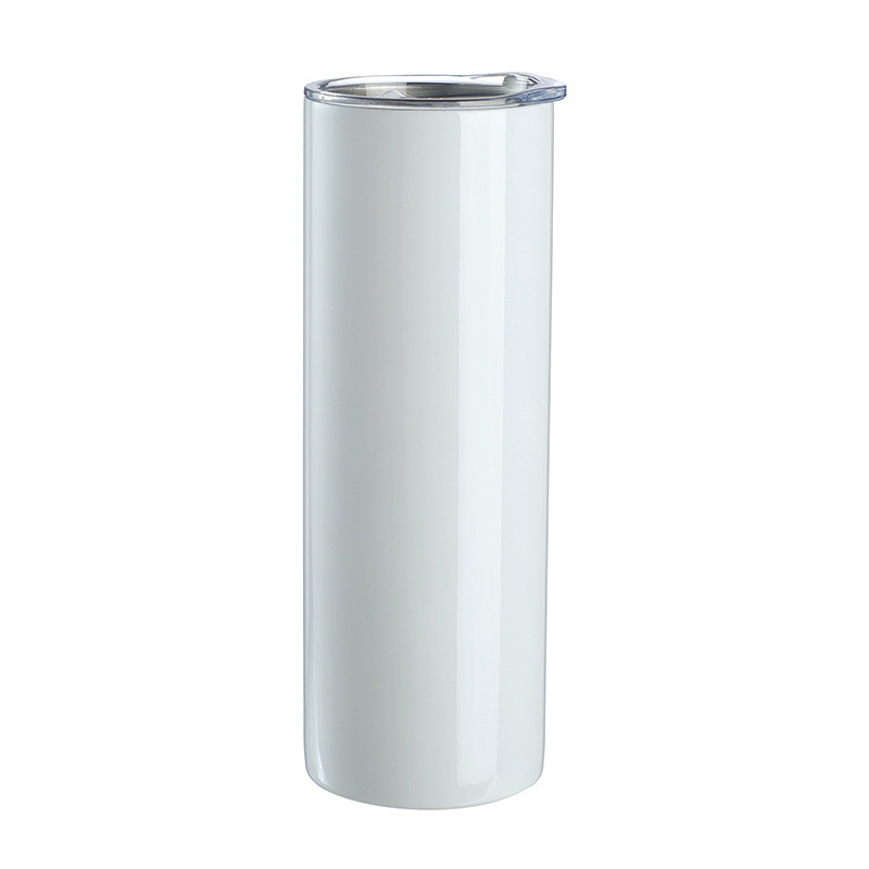 20oz Skinny Sublimation Tumbler Stainless Steel Insulated Mug