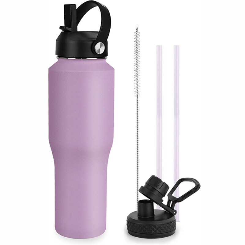 Stainless Steel Thermal Vacuum Flask Insulated Thermos Bottle Hot & Cold