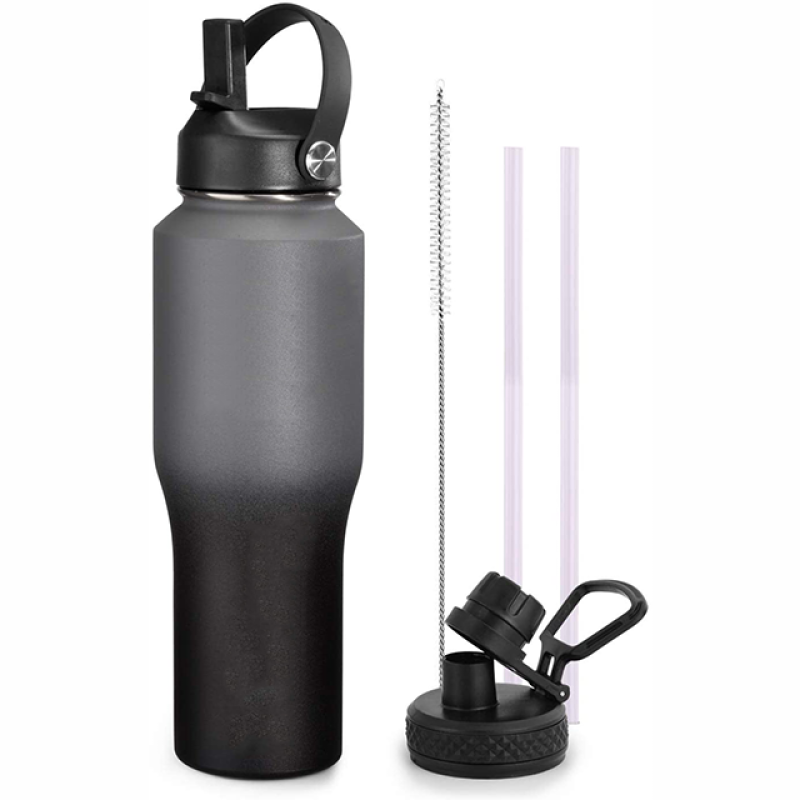 Stainless Steel Thermal Vacuum Flask Insulated Thermos Bottle Hot & Cold