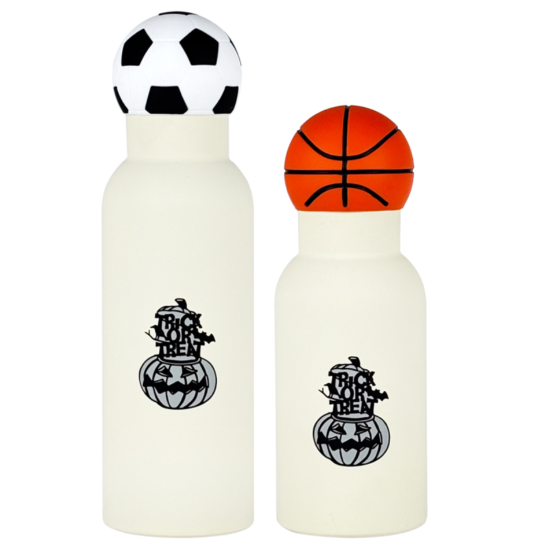 Cute Insulated Stainless Steel Water Bottle with Ball Lid