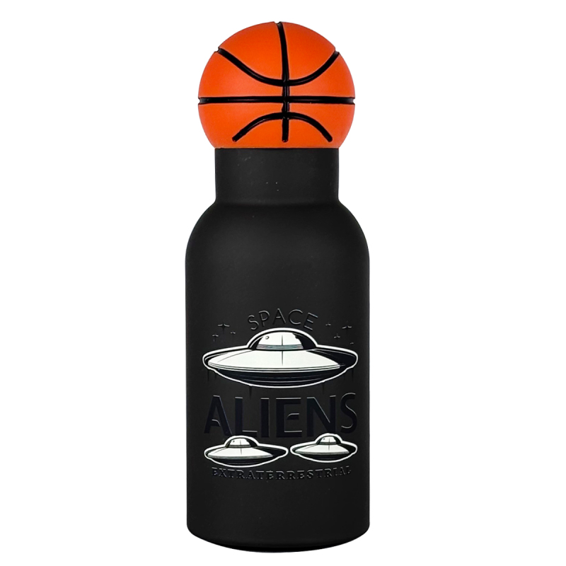 Cute Insulated Stainless Steel Water Bottle with Ball Lid