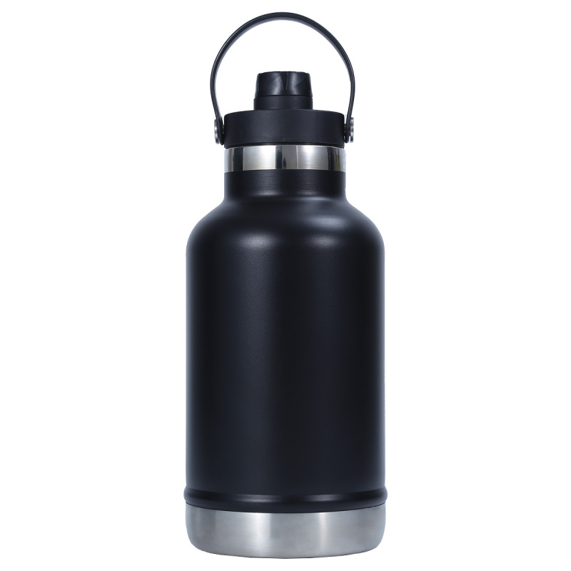 Wide Mouth 64oz Stainless Steel Insulated Beer Growler