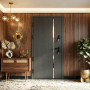 Russia Door Customized Steel Security Gate Burglar Resistant Entry Door Steel for house.