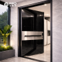High Grade Quality Pivot Door Customized Zinc Alloy Sheet Gate for Villa.