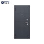 Decorative Design Soundproof Entry Gate Waterproof Security Door Steel for Residential Home.