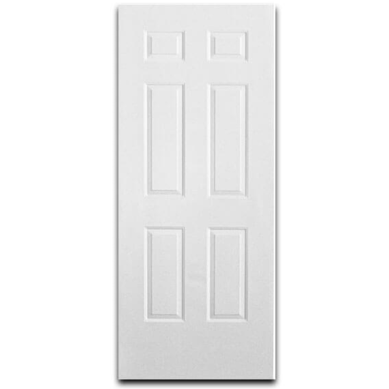 american steel doors panel security metal door interior swing knock-down frame 6 panel steel panel door