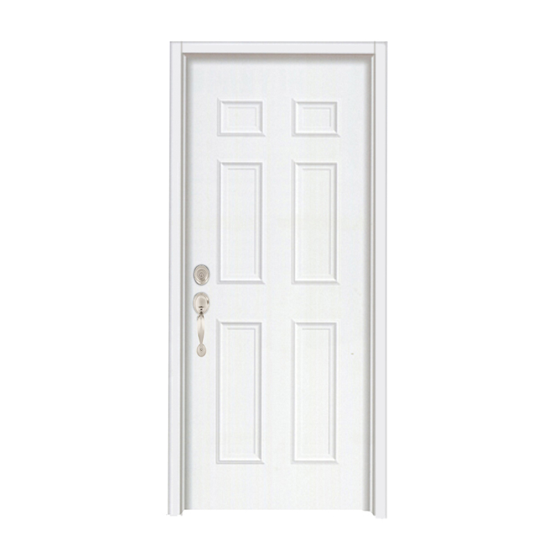 american steel doors panel security metal door interior swing knock-down frame 6 panel steel panel door