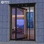 Italian Front Door Design Villa Pivot Entrance Security Luxury Front Pivot Door Modern Entry Black Porta Aluminum Pivot Door
