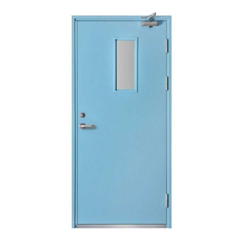 Chinese Factory Wholesale Unique Blue Surface Industrial Fire Doors Multiple Functions Sell Fire Doors for Hotel