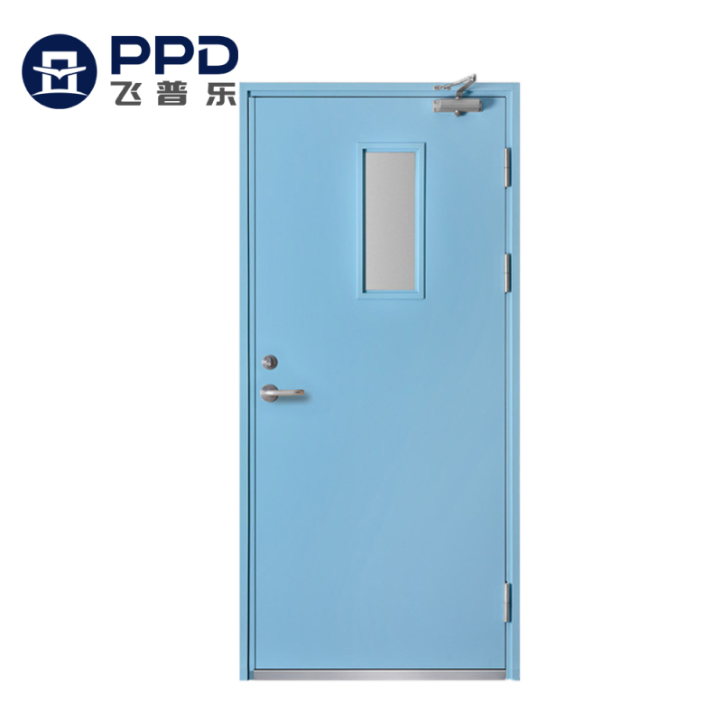 Chinese Factory Wholesale Unique Blue Surface Industrial Fire Doors Multiple Functions Sell Fire Doors for Hotel