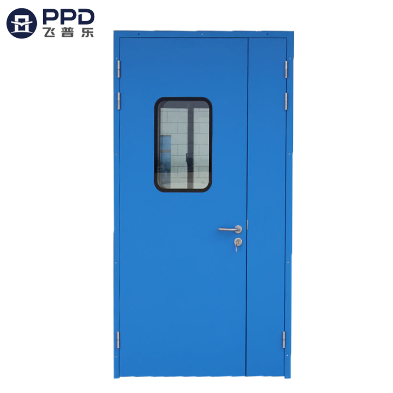 Chinese Factory Wholesale Unique Blue Surface Industrial Fire Doors Multiple Functions Sell Fire Doors for Hotel