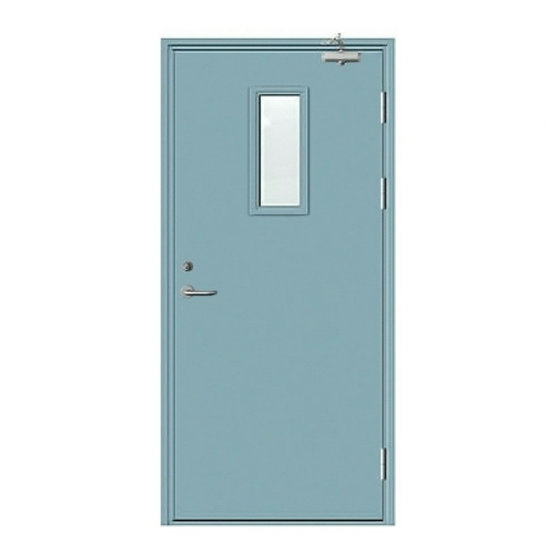 Chinese Factory Wholesale Unique Blue Surface Industrial Fire Doors Multiple Functions Sell Fire Doors for Hotel