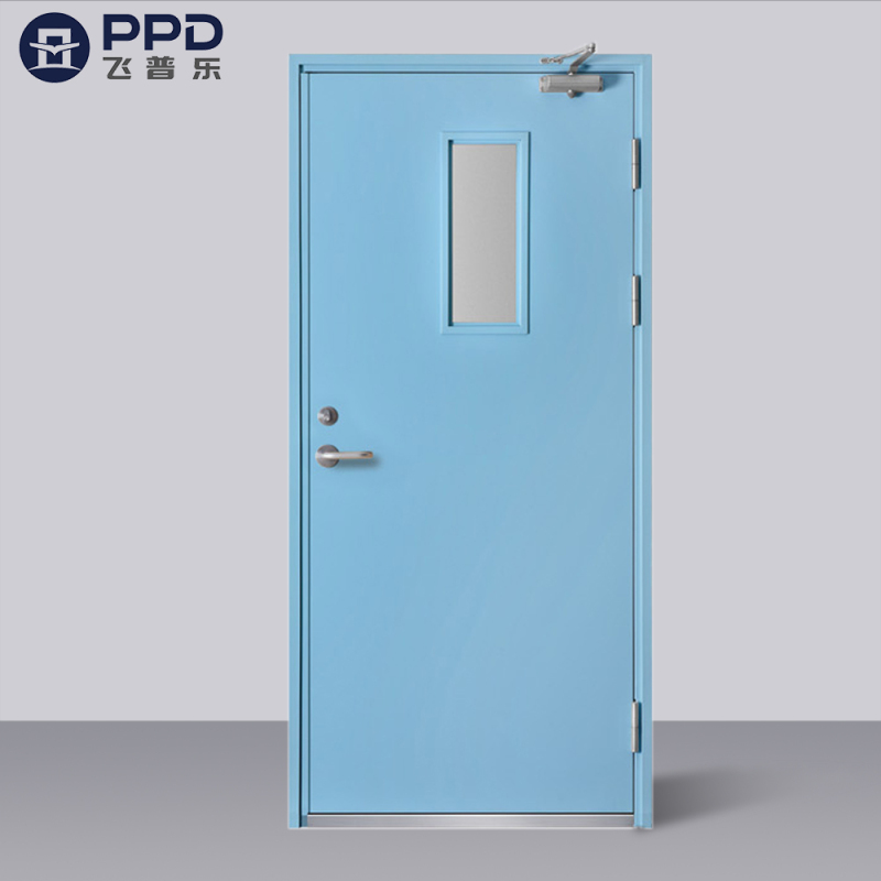Chinese Factory Wholesale Unique Blue Surface Industrial Fire Doors Multiple Functions Sell Fire Doors for Hotel