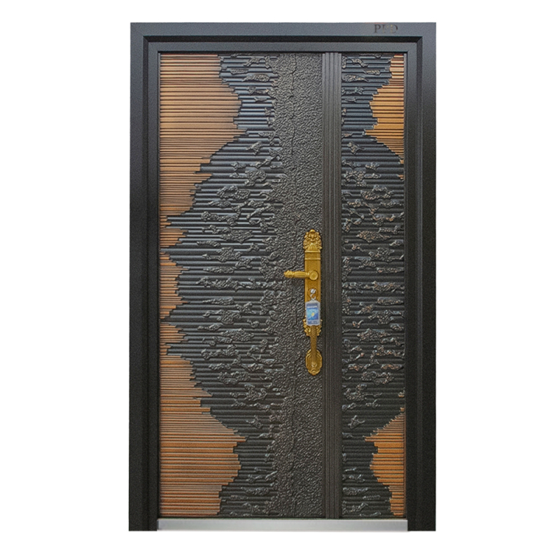 Villa Luxury Exterior Doors High Quality Cast Aluminum Doors Safety Steel Doors Hot Selling in the Market