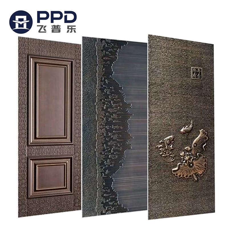 Wholesale China Stamped Steel Door Skin Cold Rolled Door Skin Stamped Steel Sheet