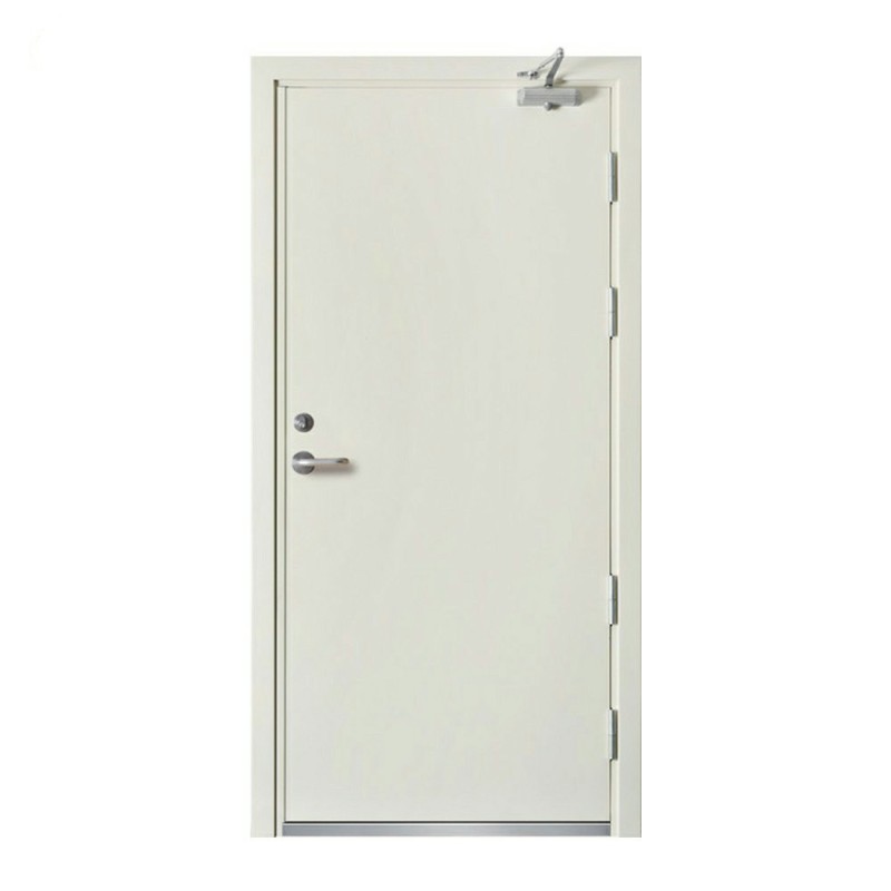 Most Popular Best Quality Fire Rated Doors Whit Color Simple Design Steel Fire Proof Doors