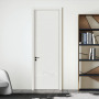 PPD Fashion Interior Economic White Primer Wood Flat Moulded Door Hot Selling Doors