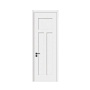 PPD Fashion Interior Economic White Primer Wood Flat Moulded Door Hot Selling Doors