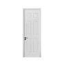 PPD Fashion Interior Economic White Primer Wood Flat Moulded Door Hot Selling Doors