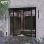 PPD China Manufacture Luxury Glass Security Front Pivot Door Entrance Main Door for House