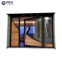 PPD China Manufacture Luxury Glass Security Front Pivot Door Entrance Main Door for House