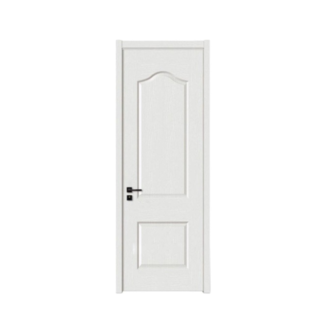 PPD  White Interior Wooden Moulded Door Hdf Moulded Veneer Door for Apartment