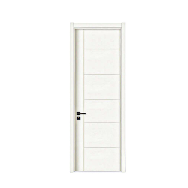 PPD  White Primer Smooth Interior Door White Contemporary White Primed Door Panels For Sale Trade Door White Good Quality