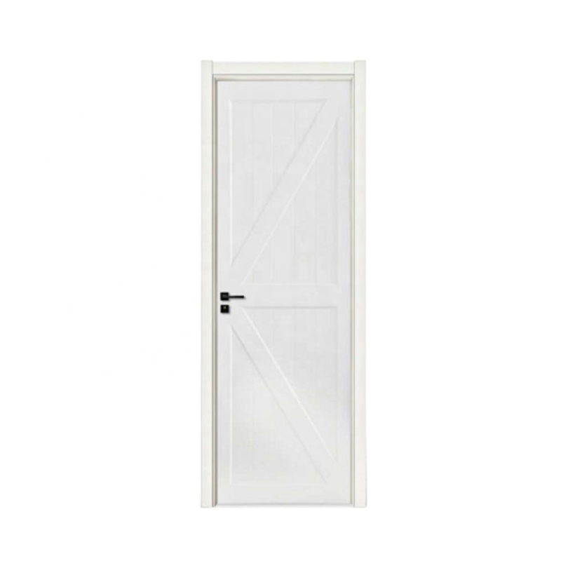 PPD Low Prices White Wpc Bathroom Door Apartment Home Doors Popular Design